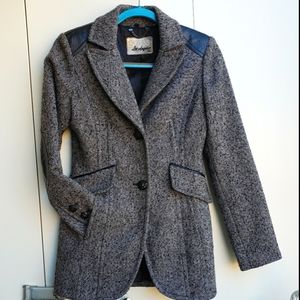 Guess Tweed Riding Coat